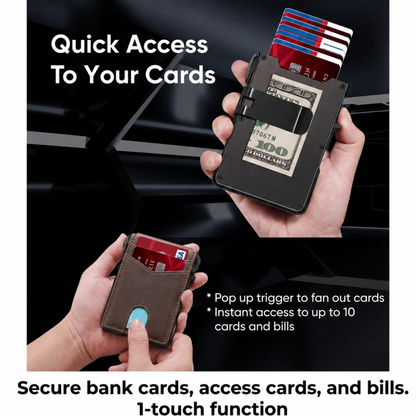 Avesoria MagVault® Minimalist Wallet - Maximum Capacity. Minimal Footprint.