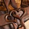 🔥LAST DAY 50% OFF - ❤️100% Hand-Carved Intertwined Hearts Natural Wooden Cross✝️