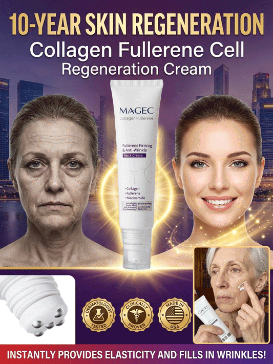Fullerene Firming and Anti-Wrinkle Neck Cream