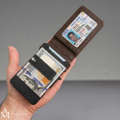 Avesoria MagVault® Minimalist Wallet - Maximum Capacity. Minimal Footprint.