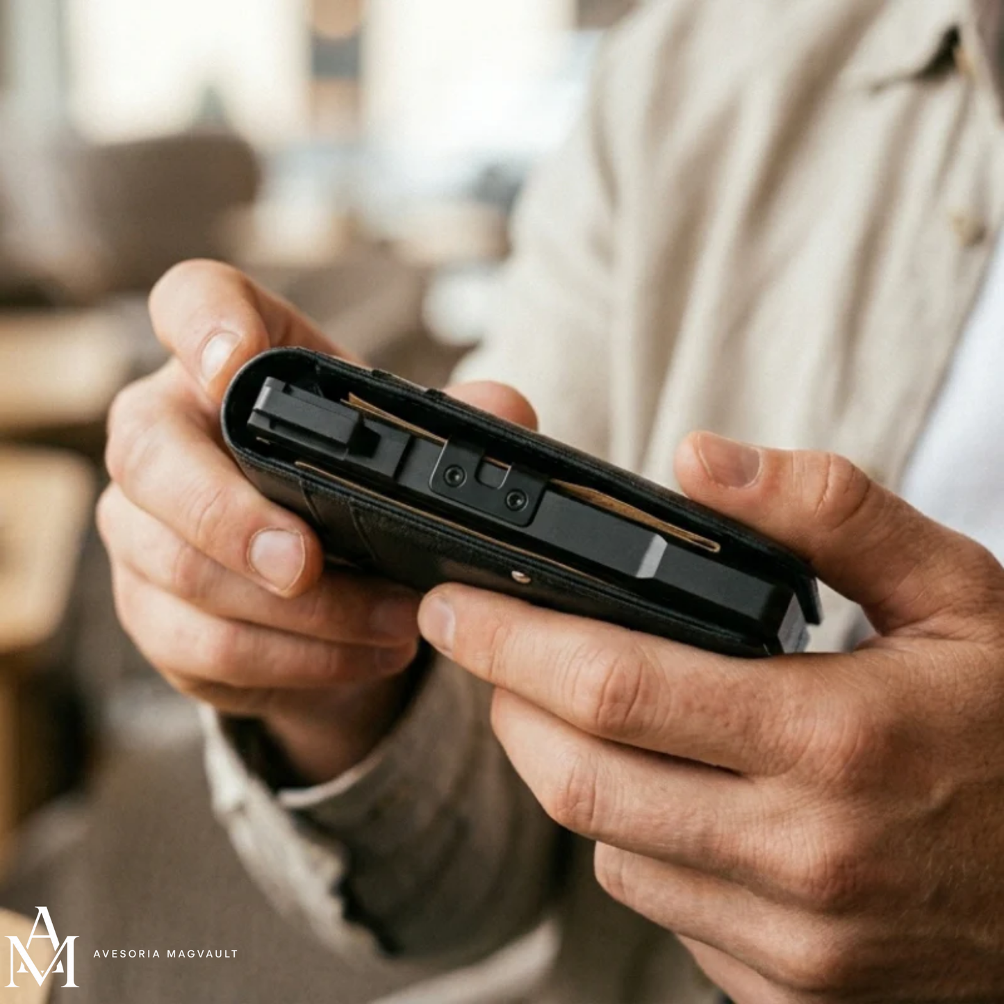 Avesoria MagVault® Minimalist Wallet - Maximum Capacity. Minimal Footprint.