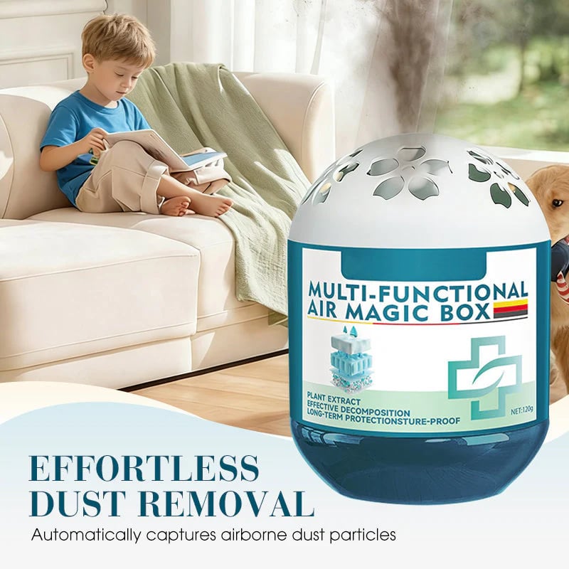 🔥 Time Pre-Sale⏰Indoor Air Purification Dust Removal Magic Box🏠
