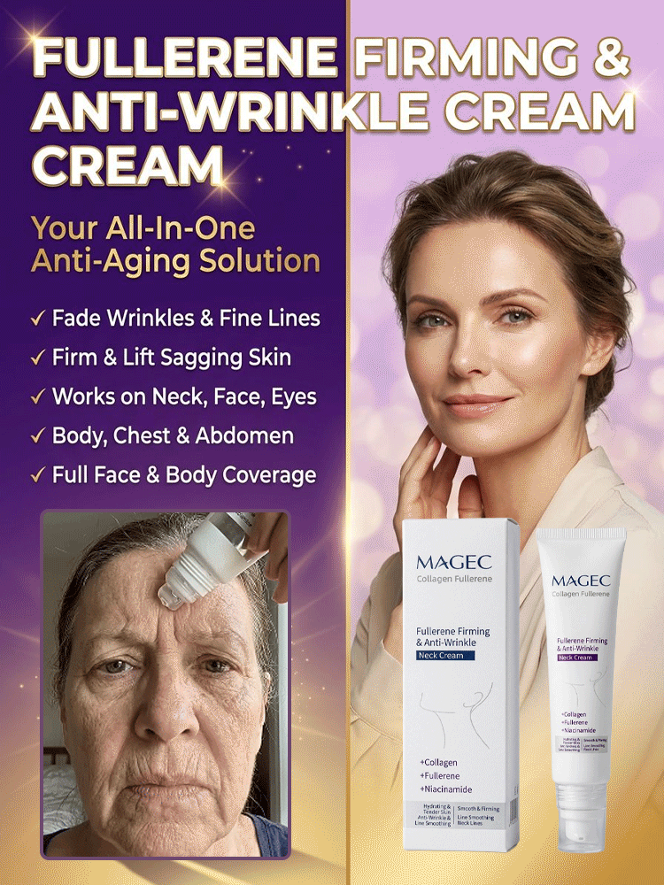 Fullerene Firming and Anti-Wrinkle Neck Cream