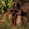 🔥LAST DAY 50% OFF - ❤️100% Hand-Carved Intertwined Hearts Natural Wooden Cross✝️