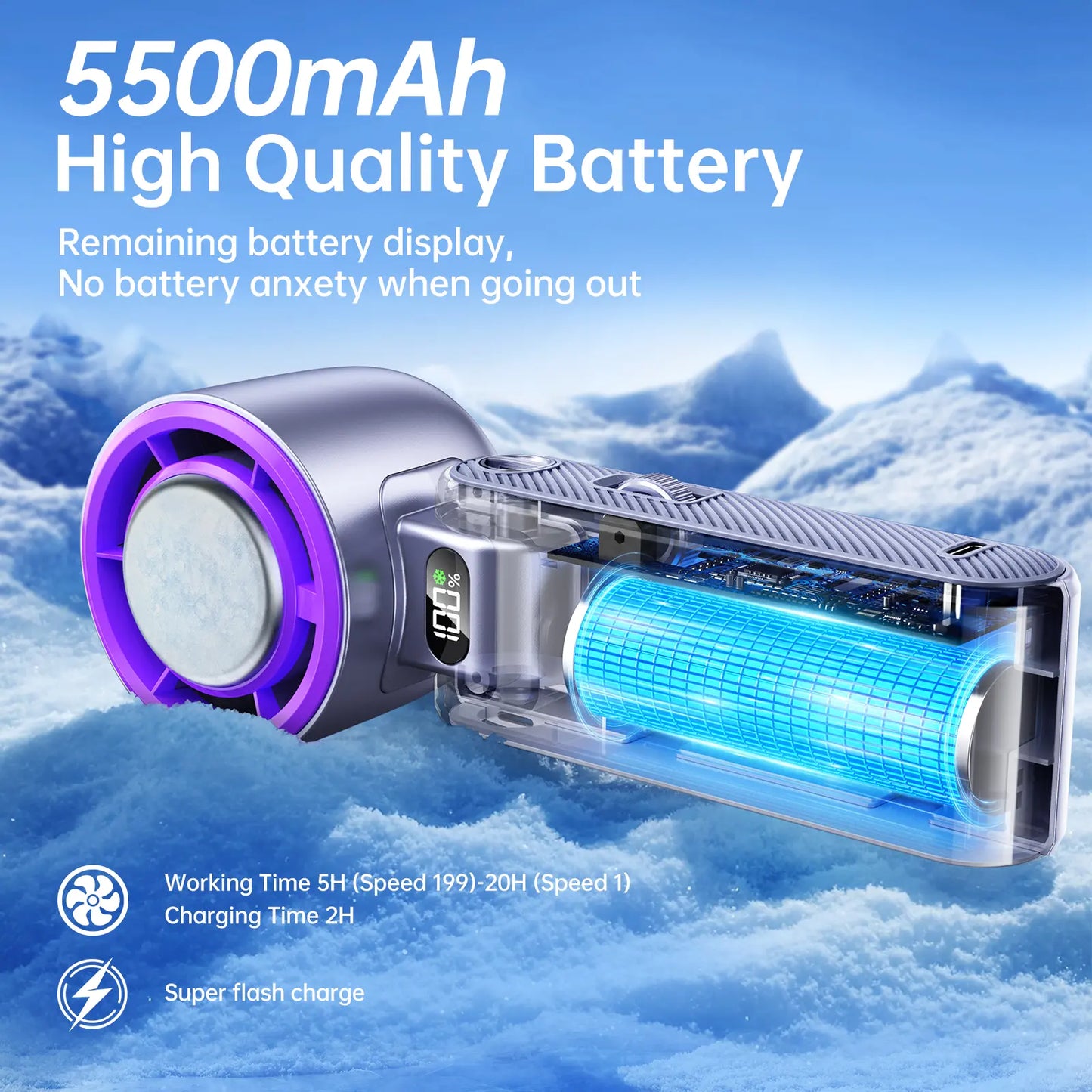 CoolHill Handheld Fan